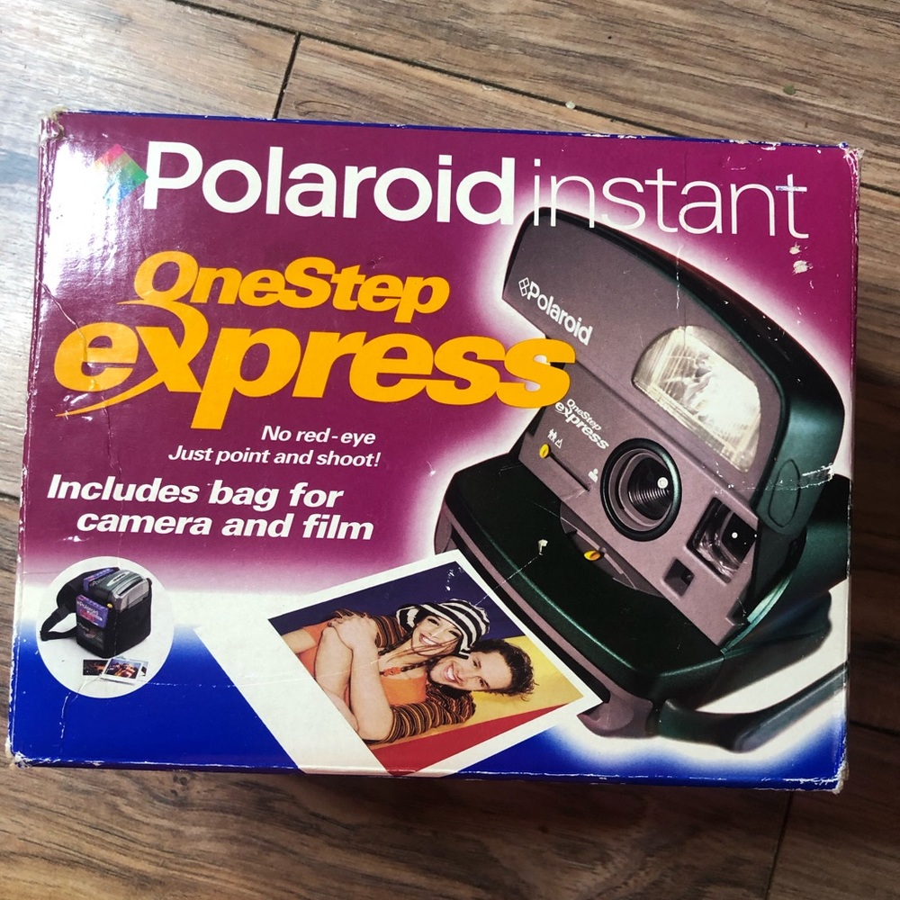 One Step Express Polaroid Instant Camera
